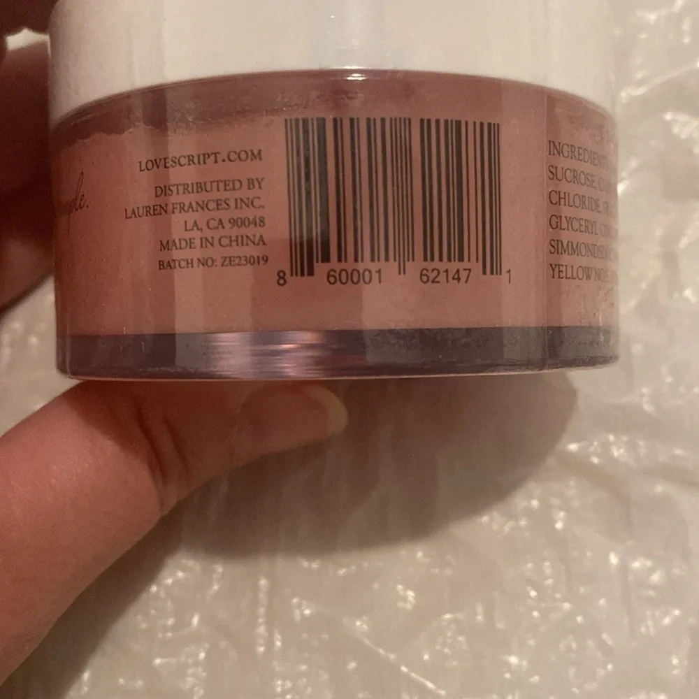 LOVE SCRIPT sugarplum body polish - Picture 3 of 5